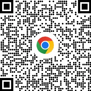 QR-Code zum Herunterladen von Chrome auf Mobilgeräte