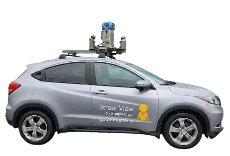 Google Street View-Fahrzeug