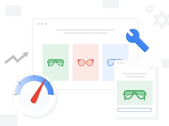Ilustración de cómo varias herramientas y métricas proporcionan comentarios sobre los resultados de la Búsqueda