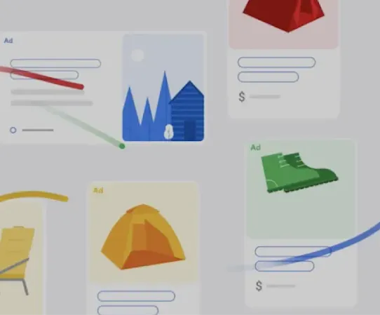 Een illustratie van advertentieplaatsingen in Google-zoekresultaten